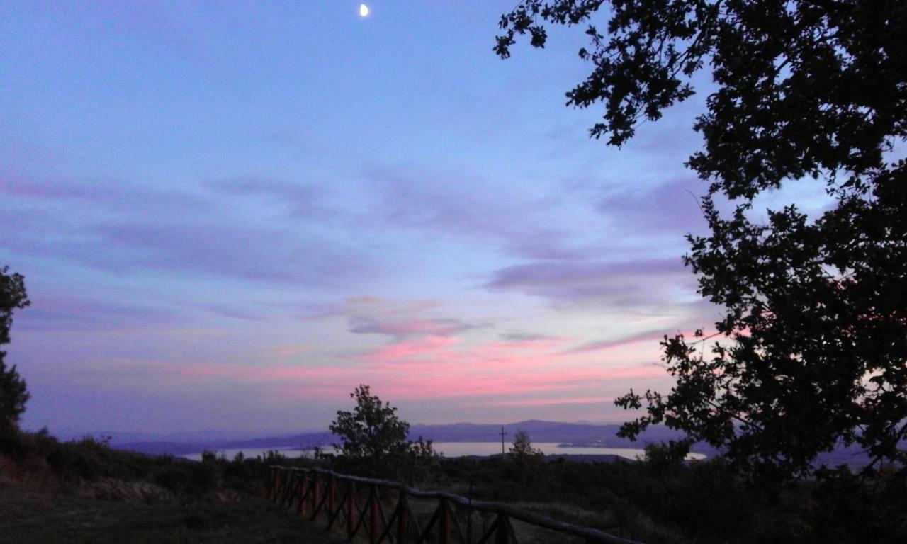 La Casa Gialla Belvedere Cortona Buitenkant foto